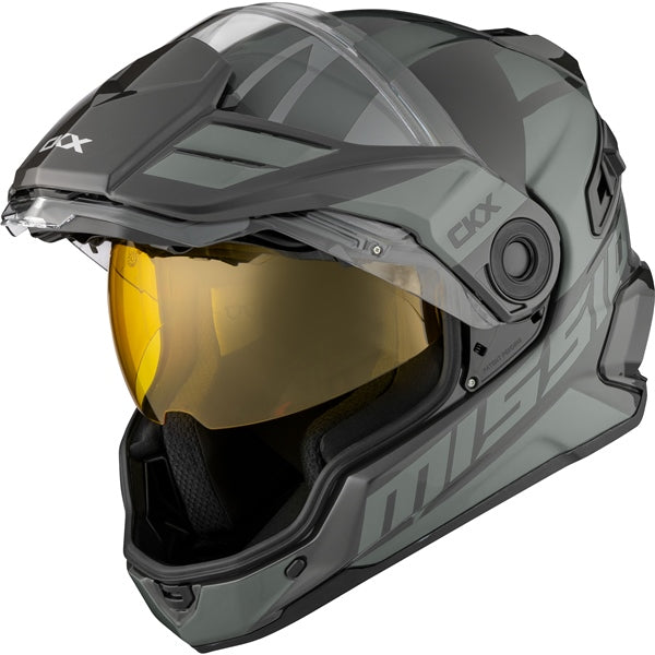 HELM MISSION DL SPACE OLIVE NT GLOSS 3XL