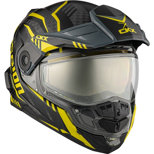 HELM MISSION DL CODE CARB YE MAT 3XL