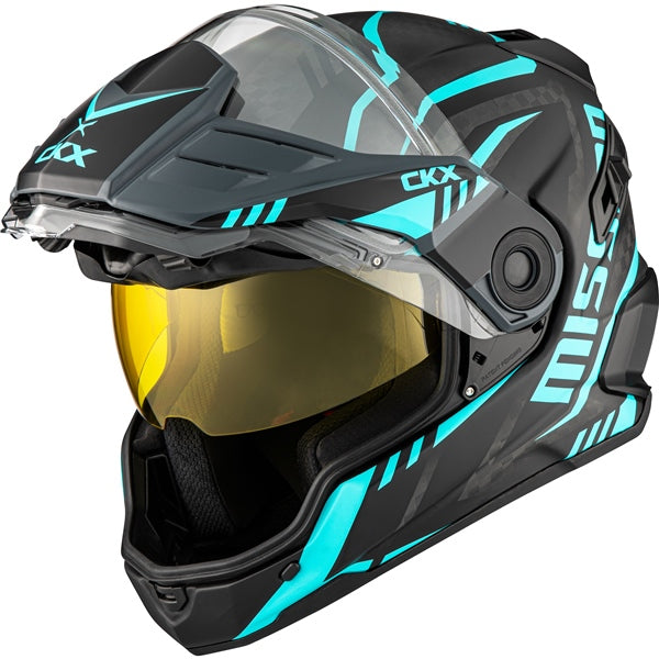 HELM MISSION DL CODE CARB TUR MAT 2XL