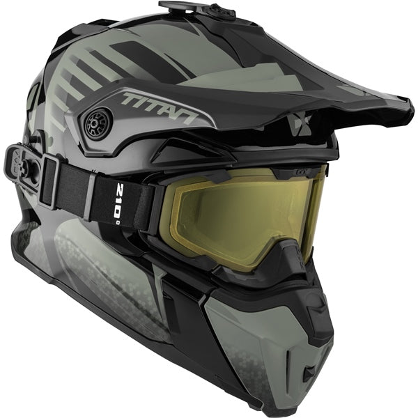 HELM TITAN DL AVID OLIVE NIGHT GLOSS 2XL