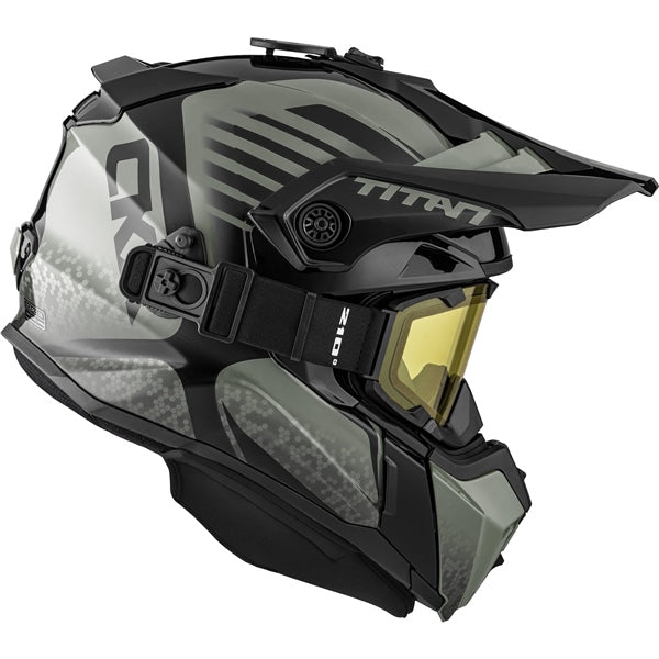 HELM TITAN DL AVID OLIVE NIGHT GLOSS L