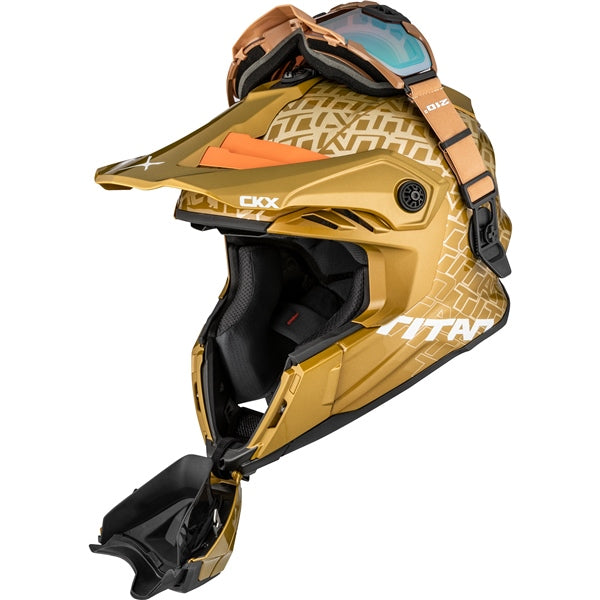HELM TITAN AF DL ROAR CAMEL GLOSS L