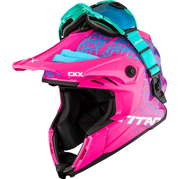 HELM TITAN AF DL ROAR PI/TUR GLOSS M