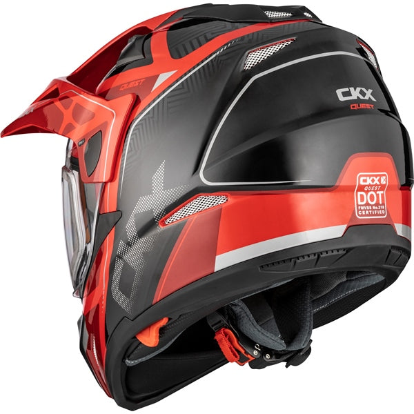 HELM QUEST EDL GLOOM RD GLOSS M