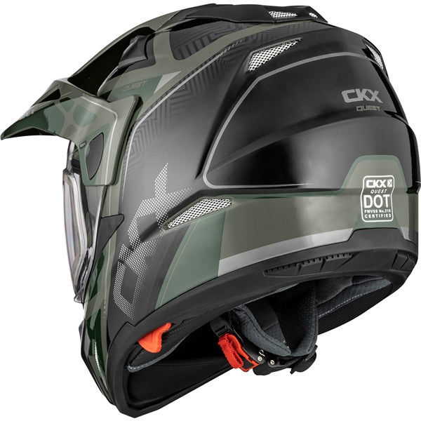 HELM QUEST DL GLOOM OLIVE NIGHT GLOSS L