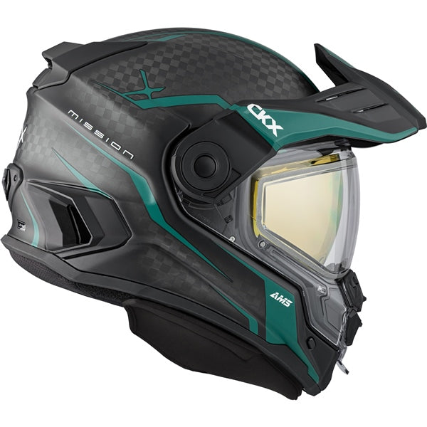 HELM MISSION DL FURY CARB SPRUCE MAT M