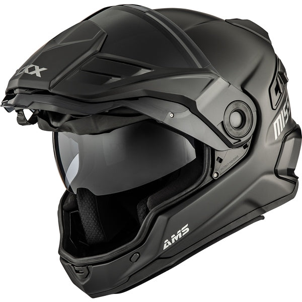 HELM MISSION DL SMK SOLID BK MAT 2XL