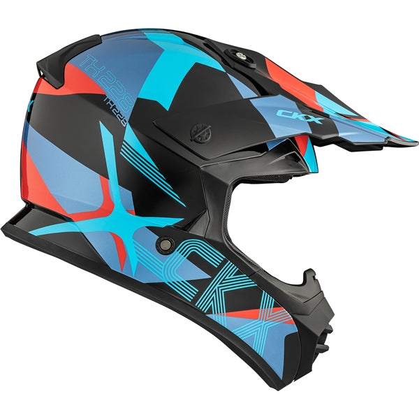 HELM TX228 LORD BL/RD GLOSS M CKX