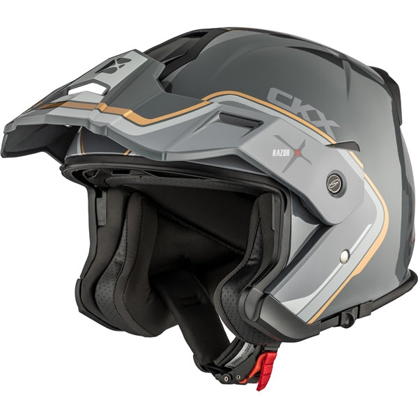 HELM RAZOR-X OUTBOUND GY GLOSS XS CKX