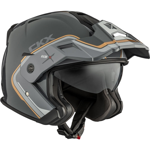 HELM RAZOR-X OUTBOUND GY GLOSS XS CKX