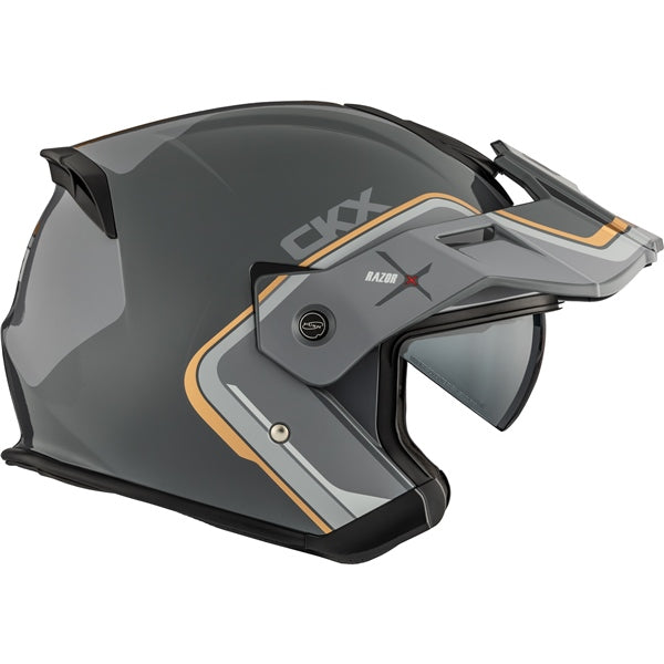 HELM RAZOR-X OUTBOUND GY GLOSS XS CKX