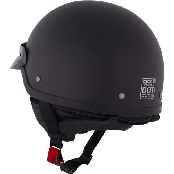 HELM VG500 SOLID BK MAT L CKX