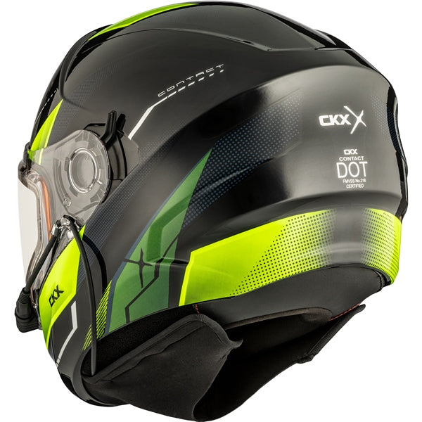 HELM CONTACT EDL ARTIK LIME/BL GLOSS L