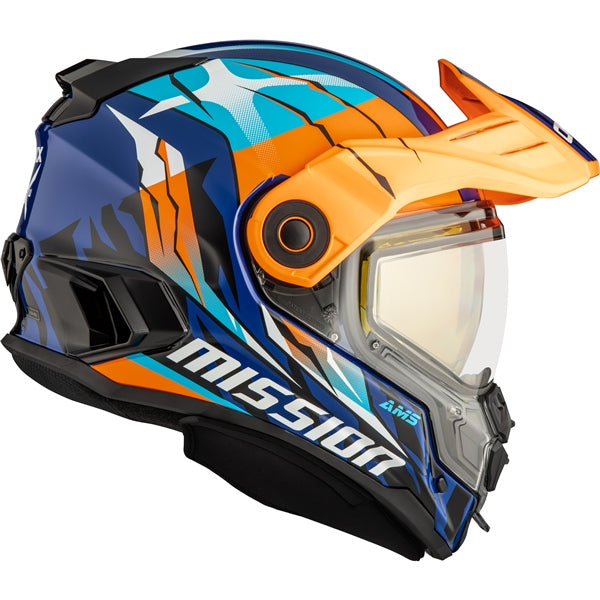 HELM MISSION DL CLAW OG/BL GLOSS XS