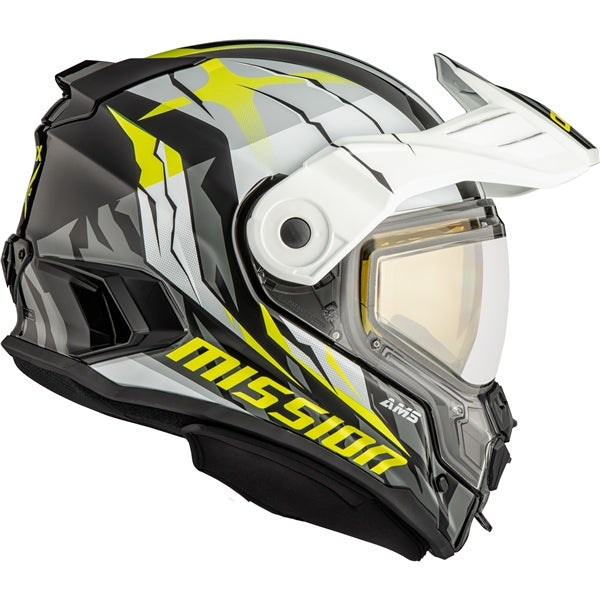 HELM MISSION DL CLAW WH/GY/LI GLOSS 2XL