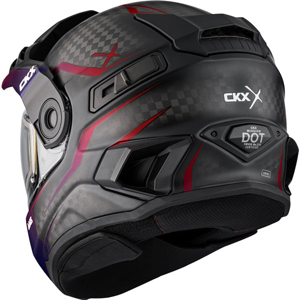 HELM MISSION DL FURY TWL/SCRLT MAT L