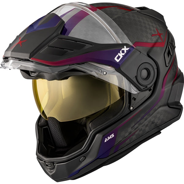 HELM MISSION DL FURY TWL/SCRLT MAT XS