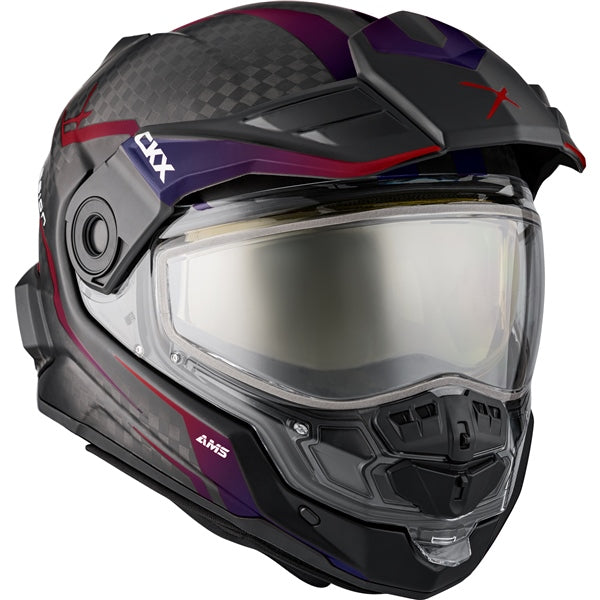 HELM MISSION DL FURY TWL/SCRLT MAT L