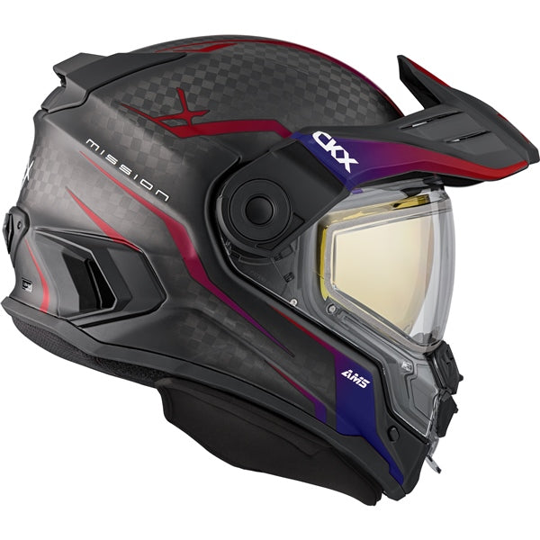 HELM MISSION DL FURY TWL/SCRLT MAT L