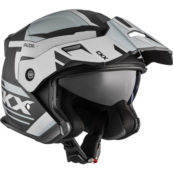 HELM RAZOR-X SLANT GY MAT 2XL CKX