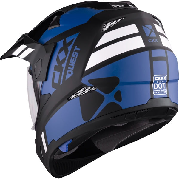 HELM QUEST FLASH SL BL MAT 2XL CKX