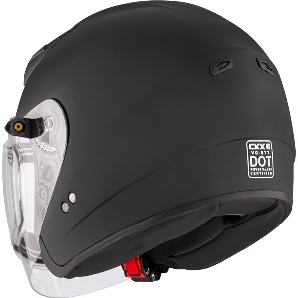 HELM VG977 EDL SOLID BK MAT S CKX