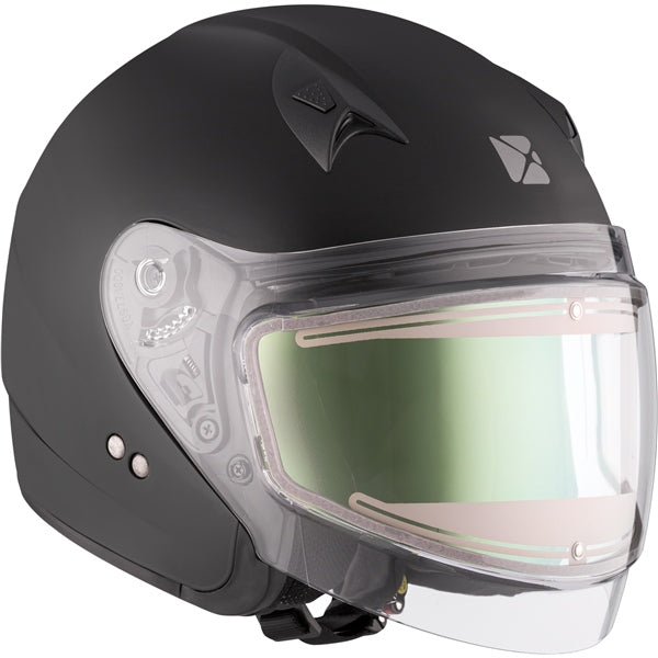 HELM VG977 EDL SOLID BK MAT S CKX