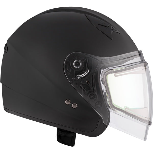HELM VG977 EDL SOLID BK MAT S CKX