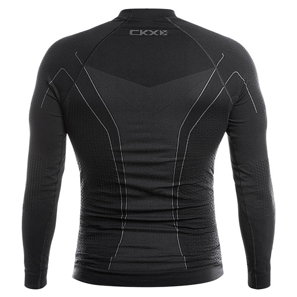 UNDERWEAR TOP THERMO MEN BK/GY S-M