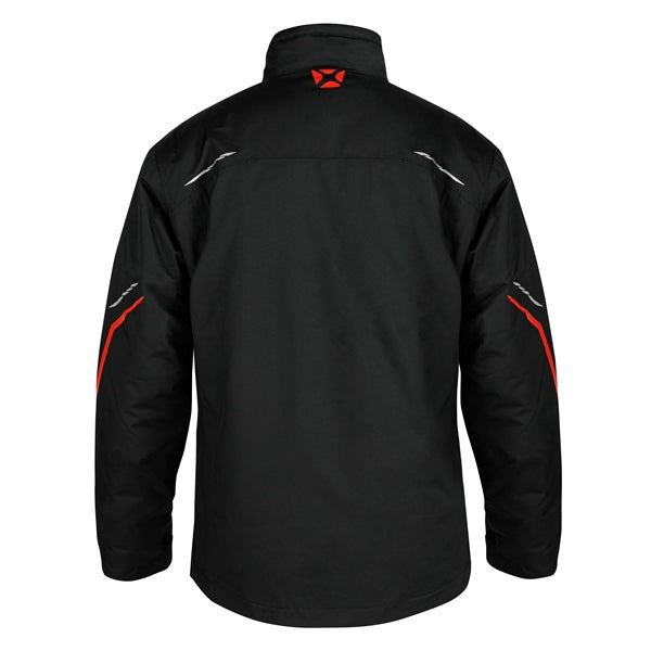 JACKET JOURNEY MEN BK/RD M