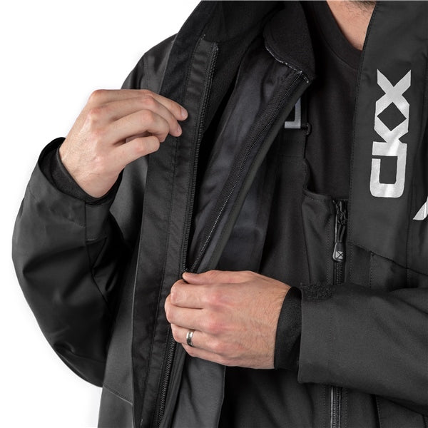 JACKET CONQUER MEN BK 2XL