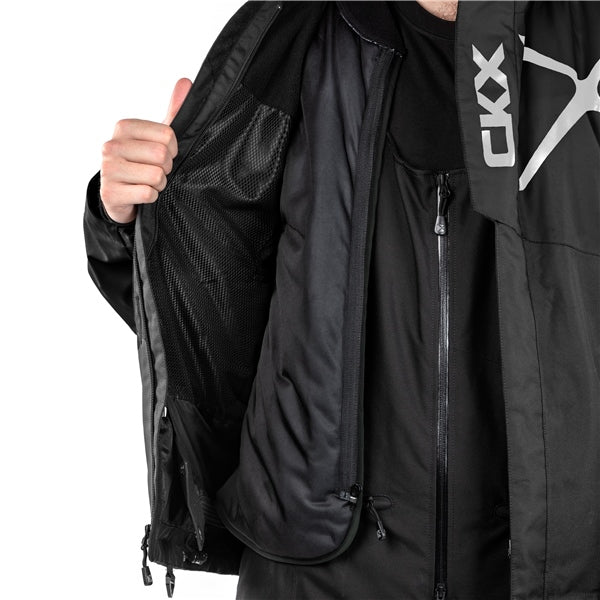 JACKET CONQUER MEN BK 2XL