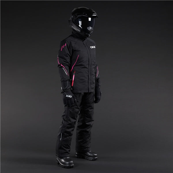 JACKET JOURNEY WOM BK/PI M