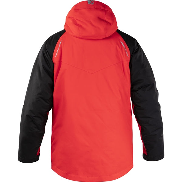 JACKET ELEMENT MEN BK/RD L