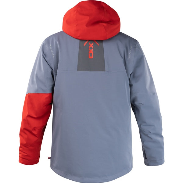 JACKET ALASKA MEN GY/RD 2XL