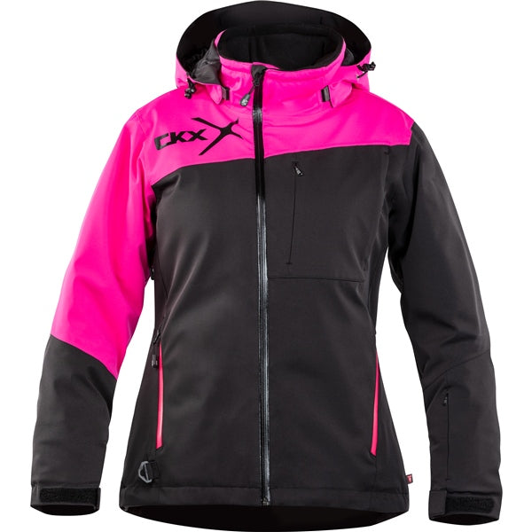 JACKET ALASKA WOM BK/PI L
