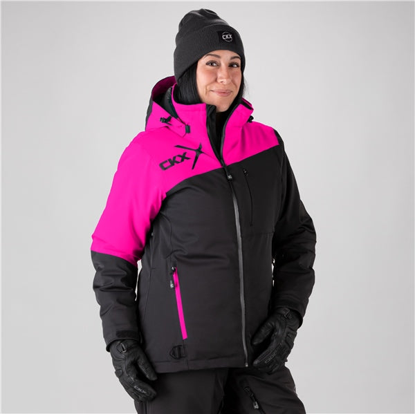 JACKET ALASKA WOM BK/PI M