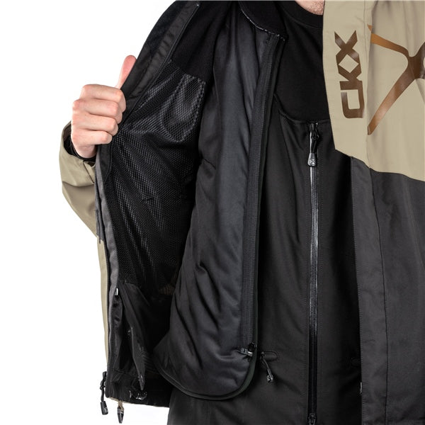 JACKET CONQUER MEN BK/TB WLF G