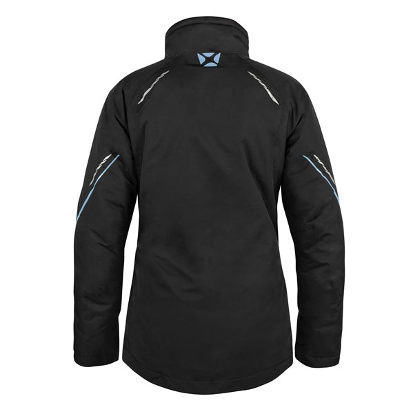 JACKET JOURNEY WOM BK/ICE BL XS