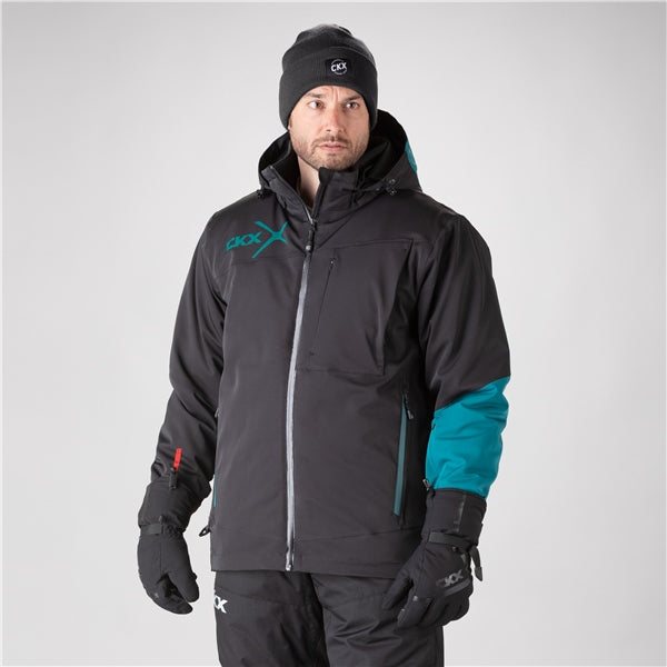 JACKET ALASKA MEN BK/SPRUCE 3XL