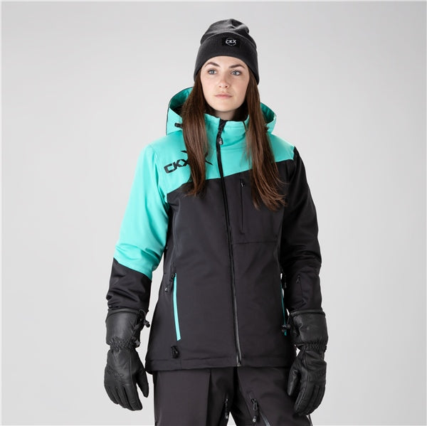 JACKET ALASKA WOM BK/TUR S