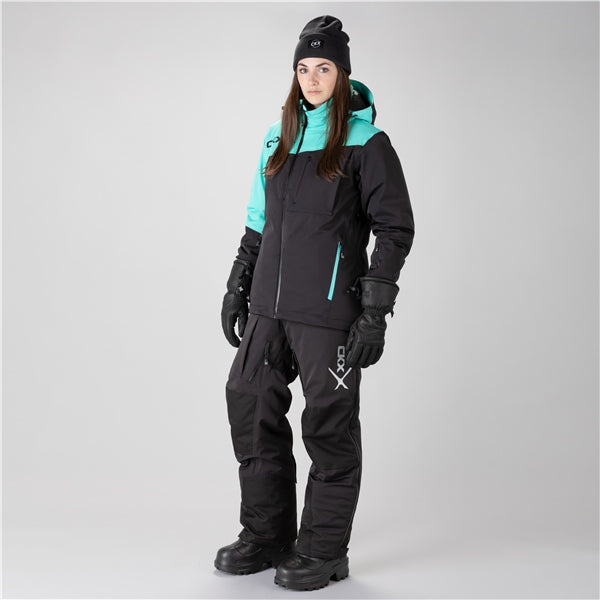 JACKET ALASKA WOM BK/TUR M