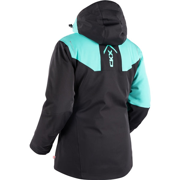 JACKET ALASKA WOM BK/TUR M