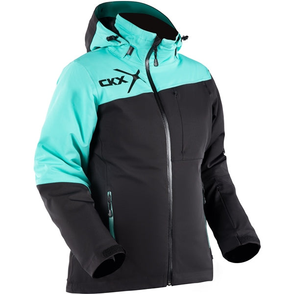 JACKET ALASKA WOM BK/TUR M