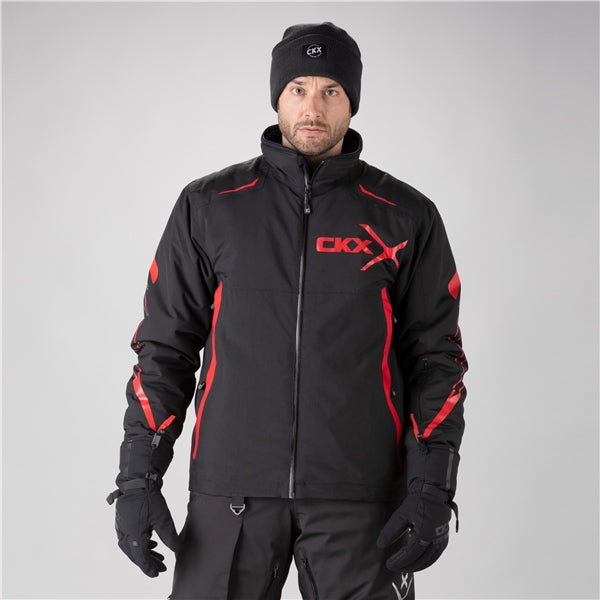 JACKET UNGAVA MEN BK/RD L