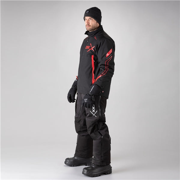 JACKET UNGAVA MEN BK/RD L