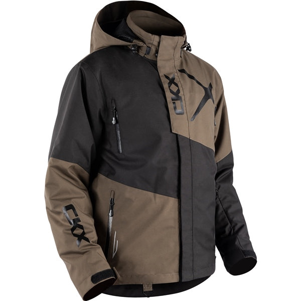JACKET CONQUER MEN BK/OLIVE NT XS
