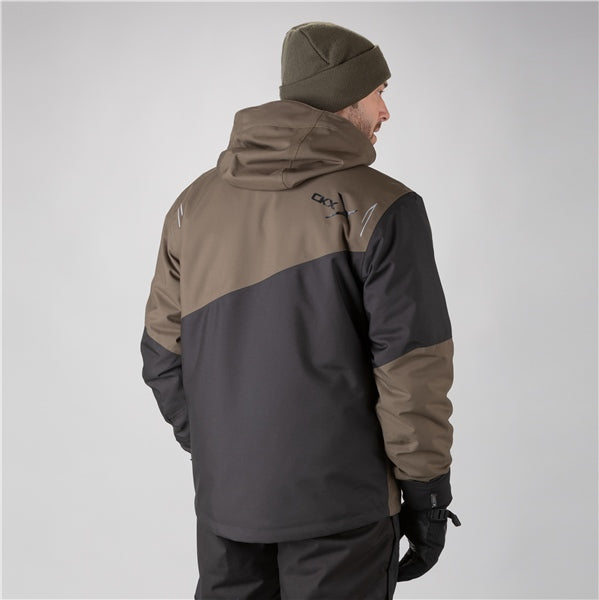 JACKET CONQUER MEN BK/OLIVE NT M