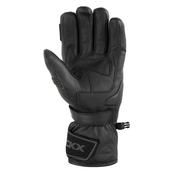GLOVES LEATHER ALASKA MAN BK M CKX