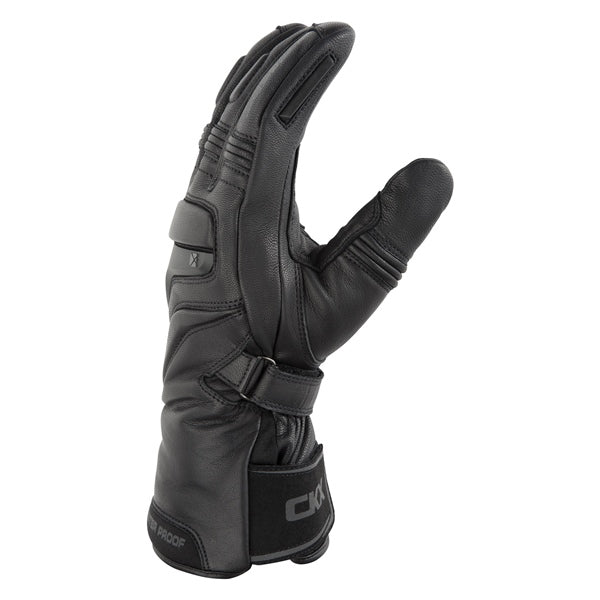 GLOVES LEATHER ALASKA MAN BK M CKX